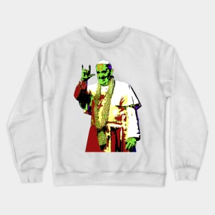 Rock Pop Pope Superstar Crewneck Sweatshirt